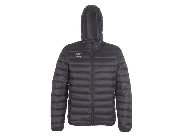 UMBRO Core Down Jacket Jr Svart 128 Dunjacka med luva junior 